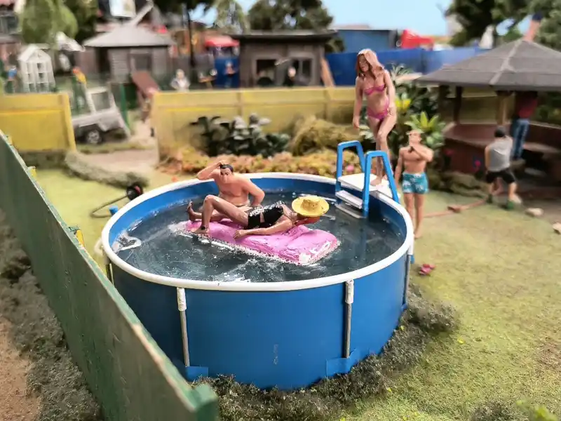 Kolejkowo Gliwice miniaturowe centrum miasta