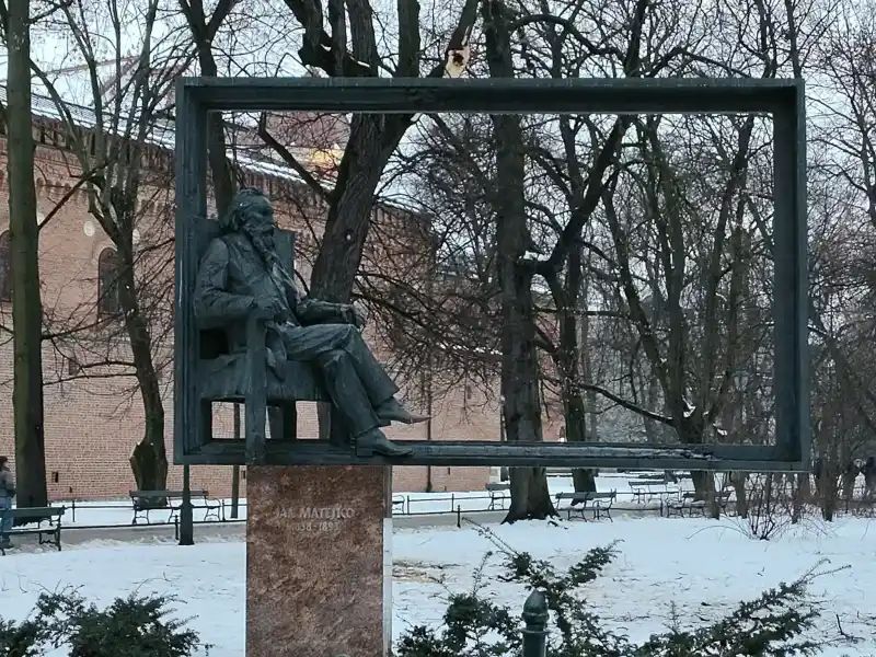 Pomnik Jana Matejki Krakow