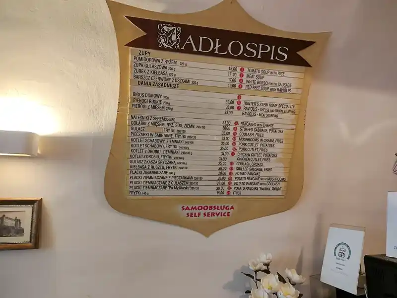 bar grodzki jadlospis