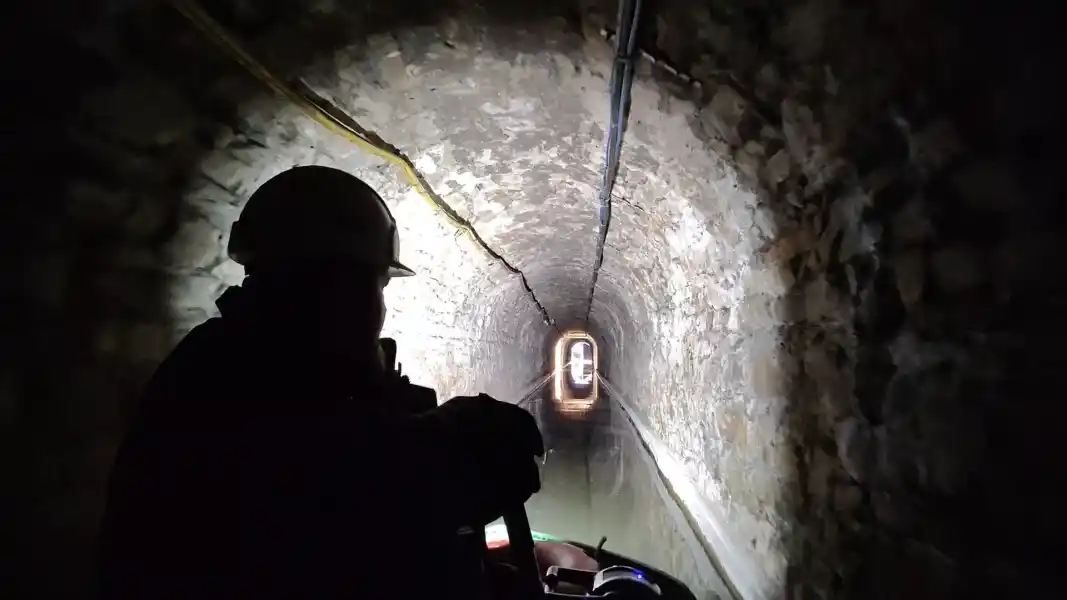 podziemny splyw lodzia tunel sztolnia luiza zabrze