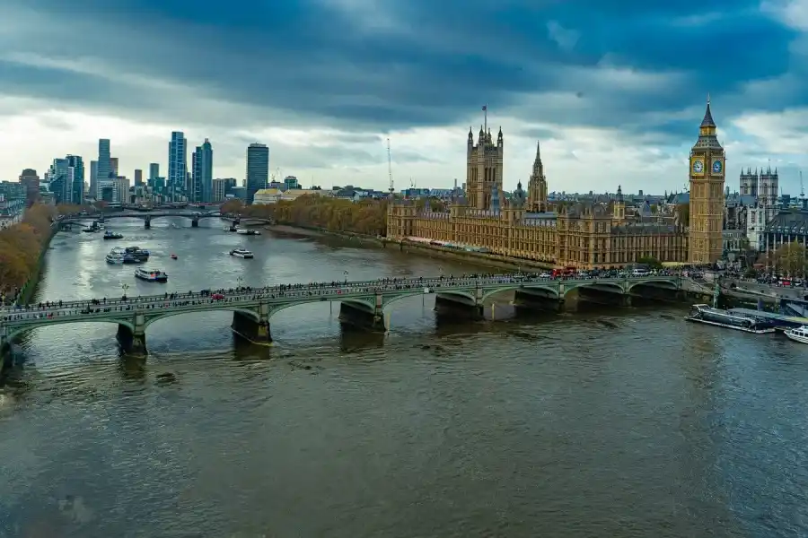 london eye nabrzeze tamiza londyn