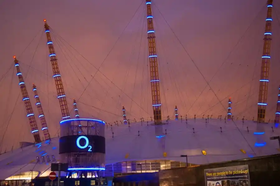 o2 arena kopula londyn greenwich