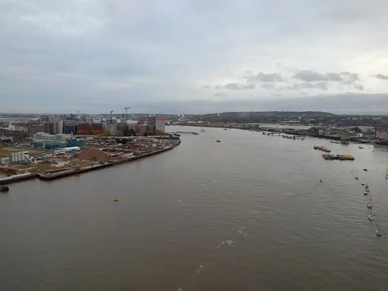 tamiza greenwich peninsula widok z gory