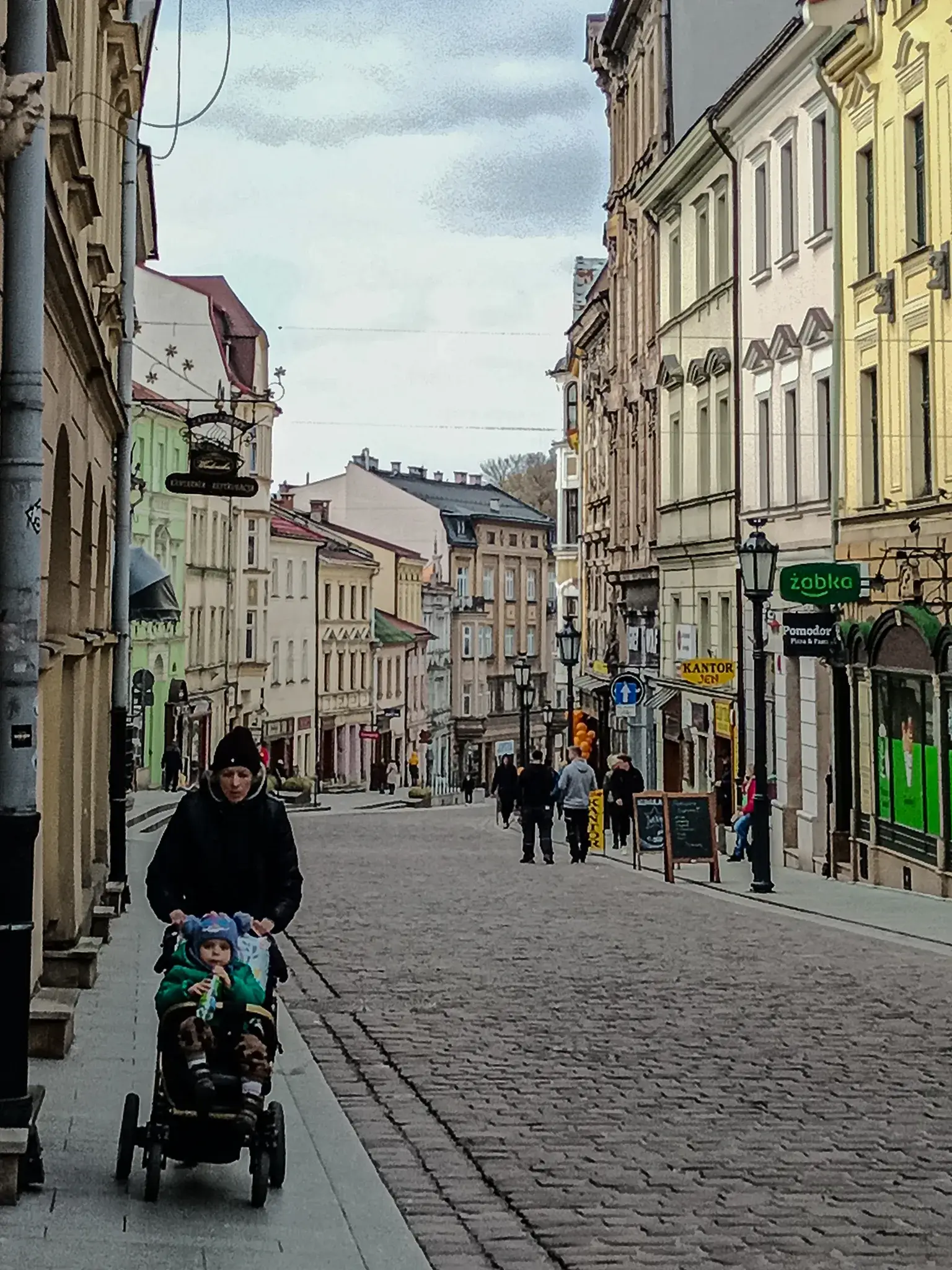 Ulica Głęboka w Cieszynie Ulica Głęboka w Cieszynie